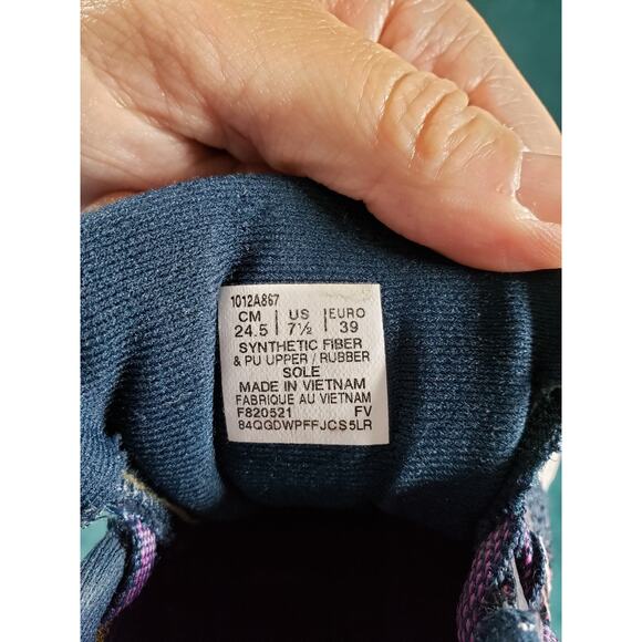 Asics GT 2000 9 Shoes Size 7.5 Womens Blue Pink Running Gym Sneakers 1012A867 - Picture 8 of 13